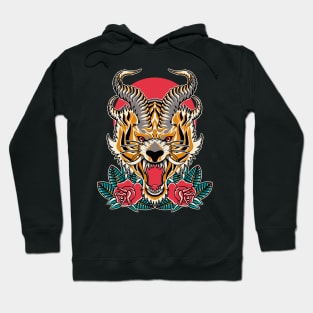 Tiger head Hoodie